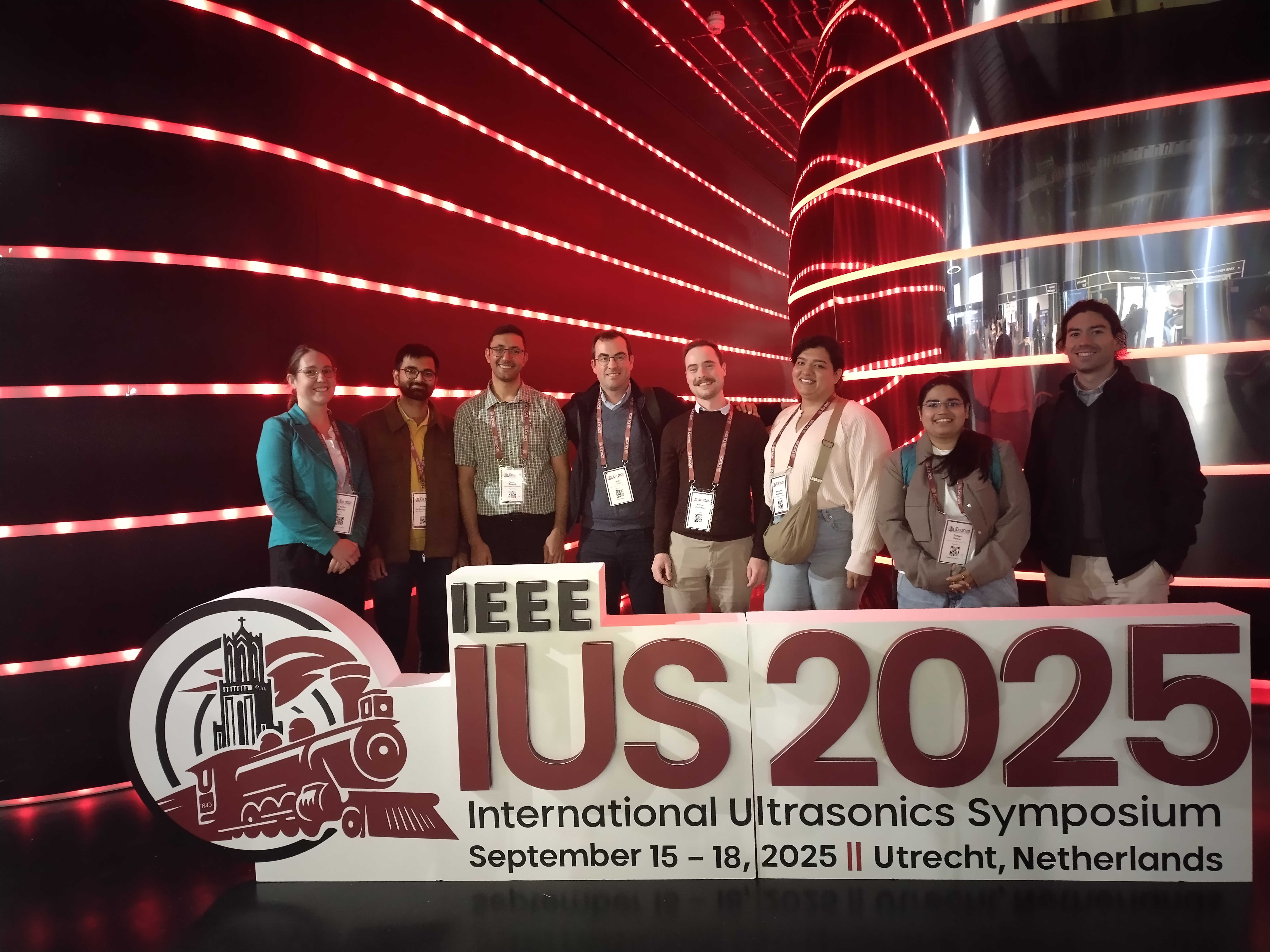 Lab attended IEEE IUS 2025